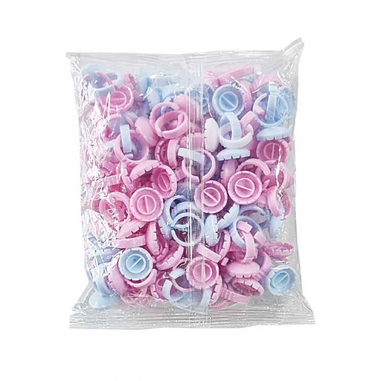 انگشتی چسب مژه فن سازی 100pcs