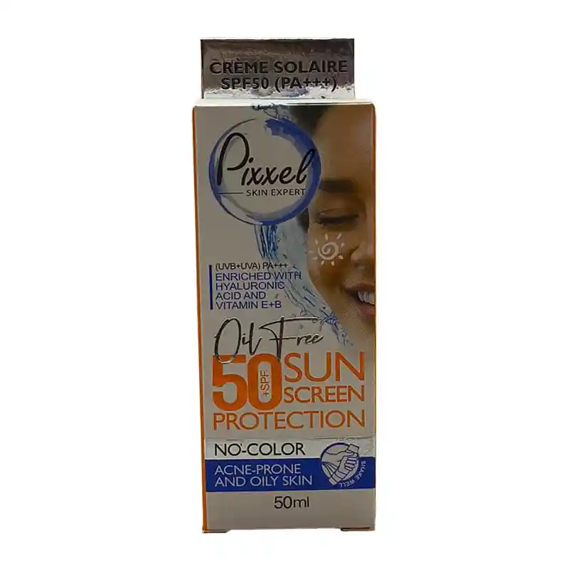 ضد آفتاب پیکسل پوست چرب بدون رنگ PIXXEL