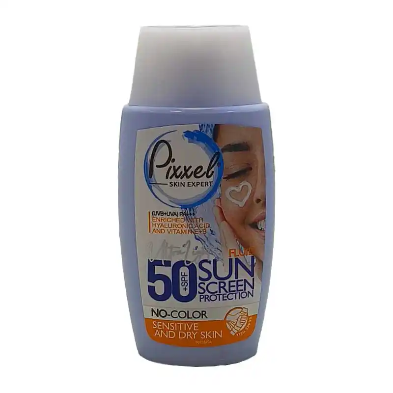 ضد آفتاب پیکسل پوست خشک بدون رنگ PIXXEL
