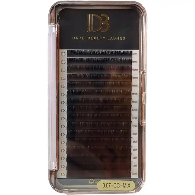 پالت مژه اکستنشن دی بی ضخامت 7