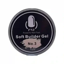 soft-builder-gel-pnf03 بیلدر ژل پی ان اف سافت PNF SOFT 15ML شماره سه
