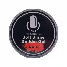 soft-shine-builder-gel-04 بیلدر ژل شاین دار پی ان اف PNF 15ML شماره 4