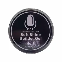 soft-shine-builder-gel-07 بیلدر ژل شاین دار پی ان اف PNF 15ML شماره 7